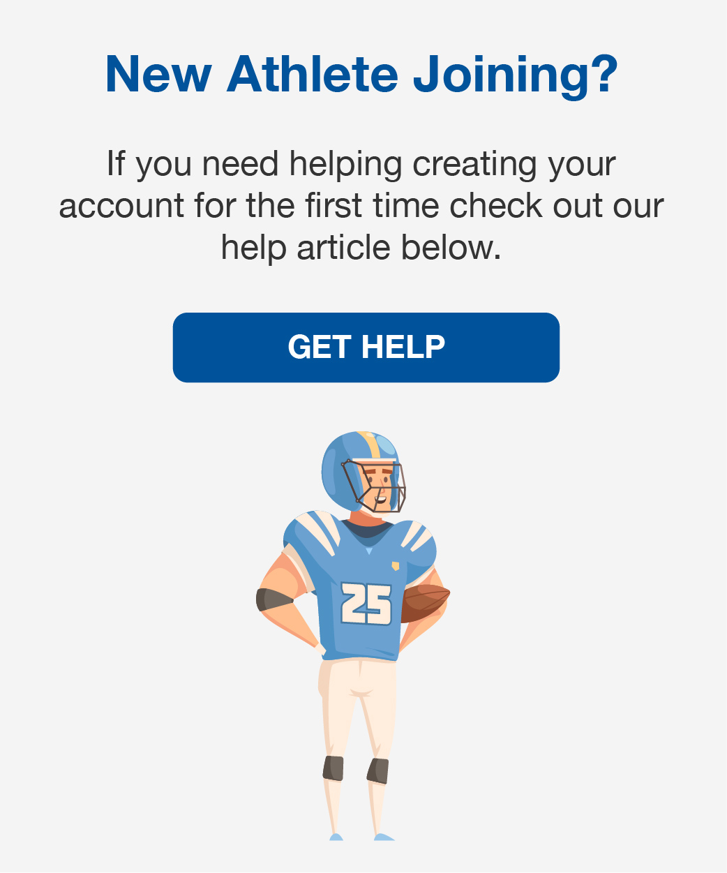 Add New Athlete